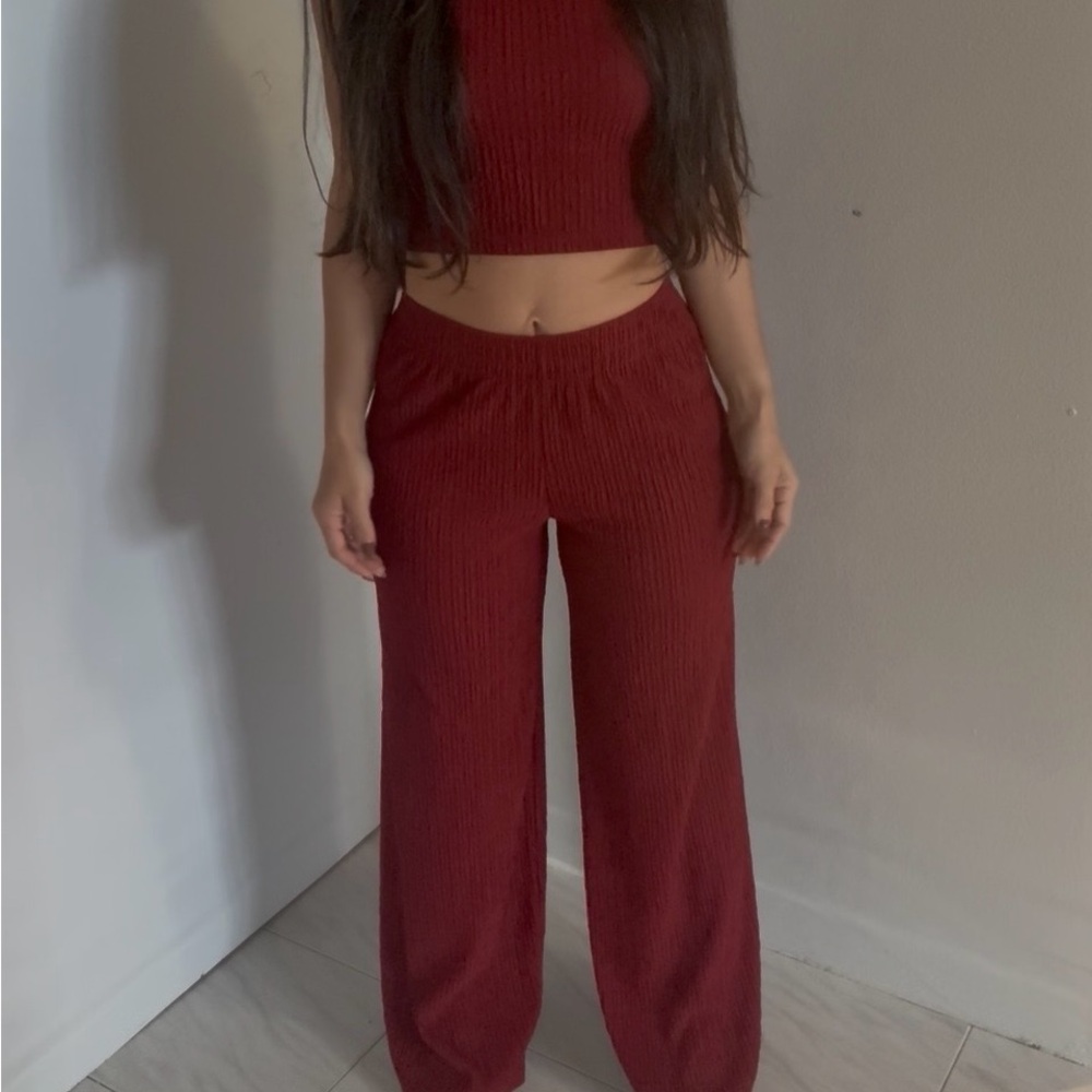 Elegant burgundy Women's sets